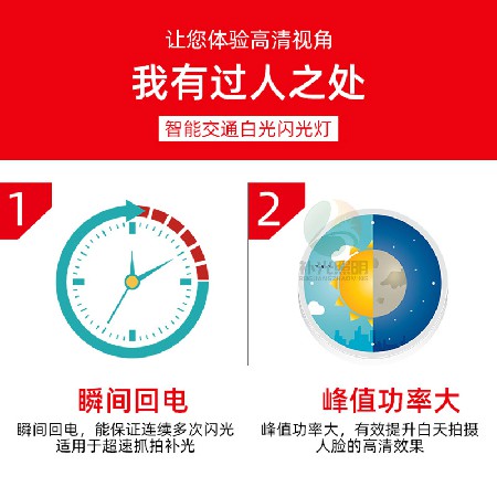 气体爆闪灯海康爆闪灯大华监控高速测速卡口抓拍车牌识别氙气灯